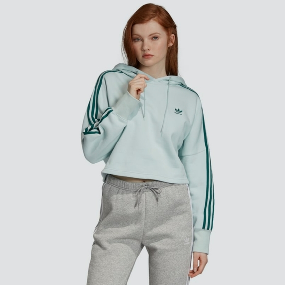 adidas Originals Cropped Hoodie - Picture 3 of 7